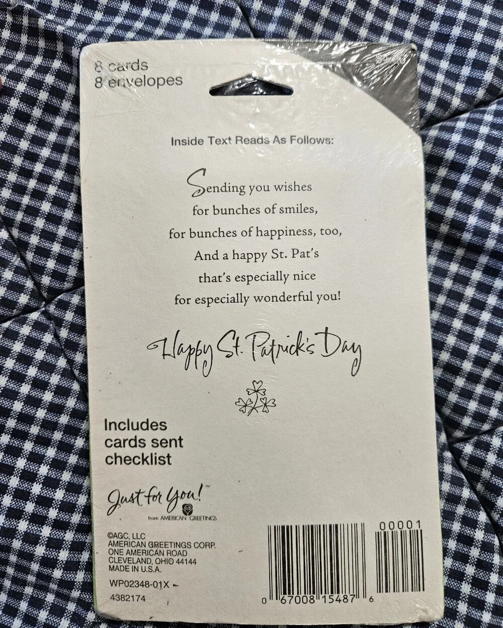 American Greetings pack st
